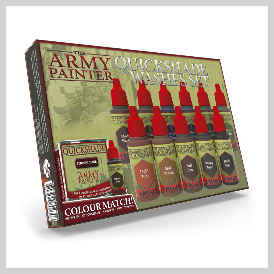 Army Painter - Warpaints Quickshade Washes set