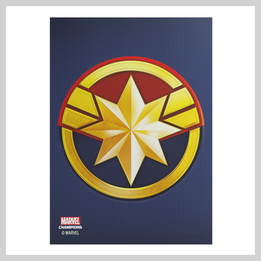 Obaly na karty 63 x 88 mm Captain Marvel (Gamegenic)