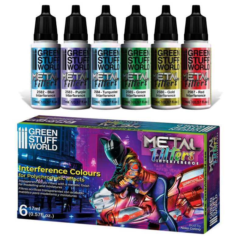Green Stuff - Color Filters Paint Set