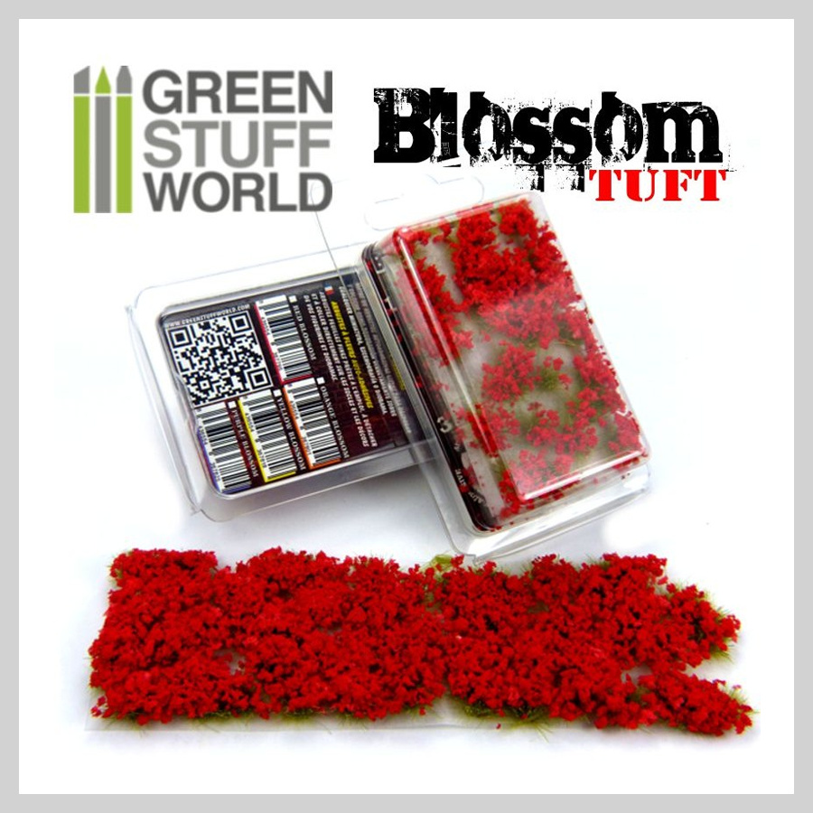Green Stuff - Blossom Tuft - Red