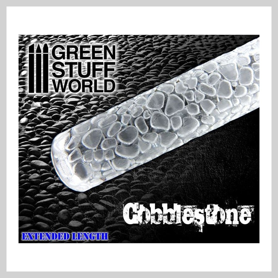 Green Stuff - Texturovací váleček - Cobblestone