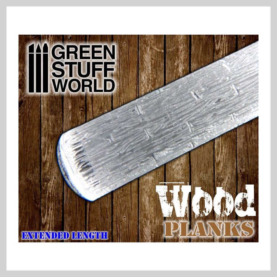 Green Stuff - Texturovací váleček - Wood Planks