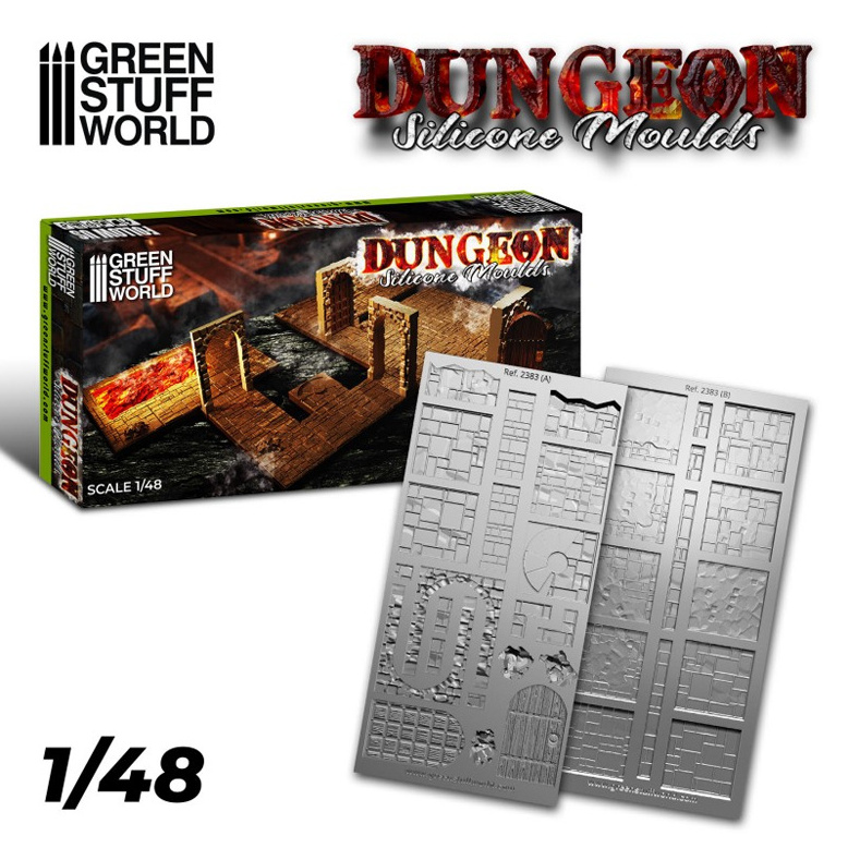 Green Stuff - Silikonová forma - Dungeon