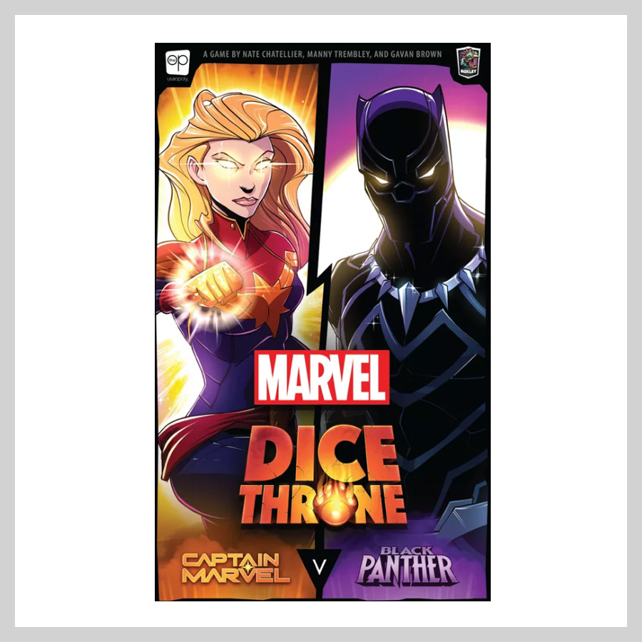 Dice Throne Marvel - Captain Marvel v. Black Panther