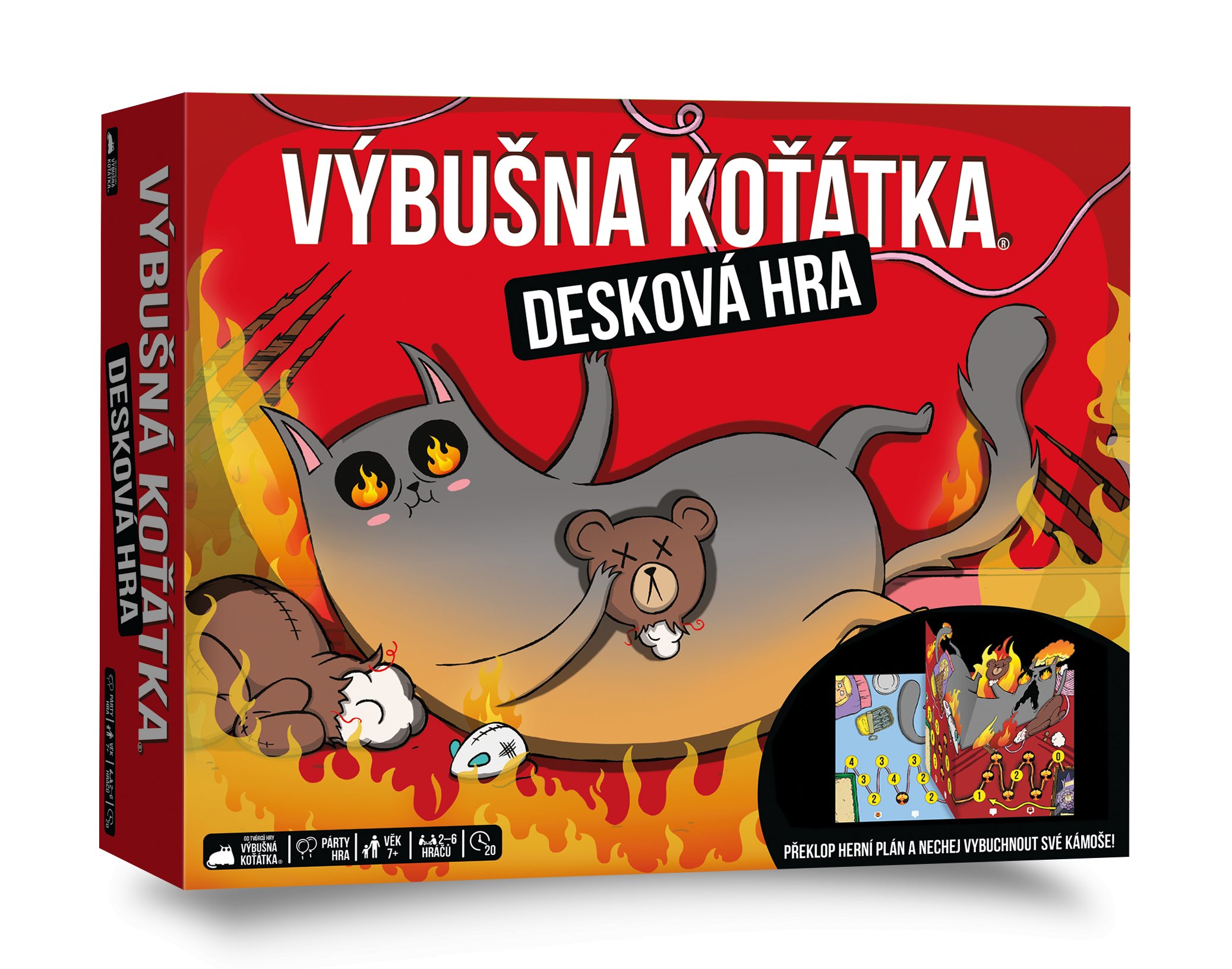 Výbušná koťátka: Desková hra + PROMO