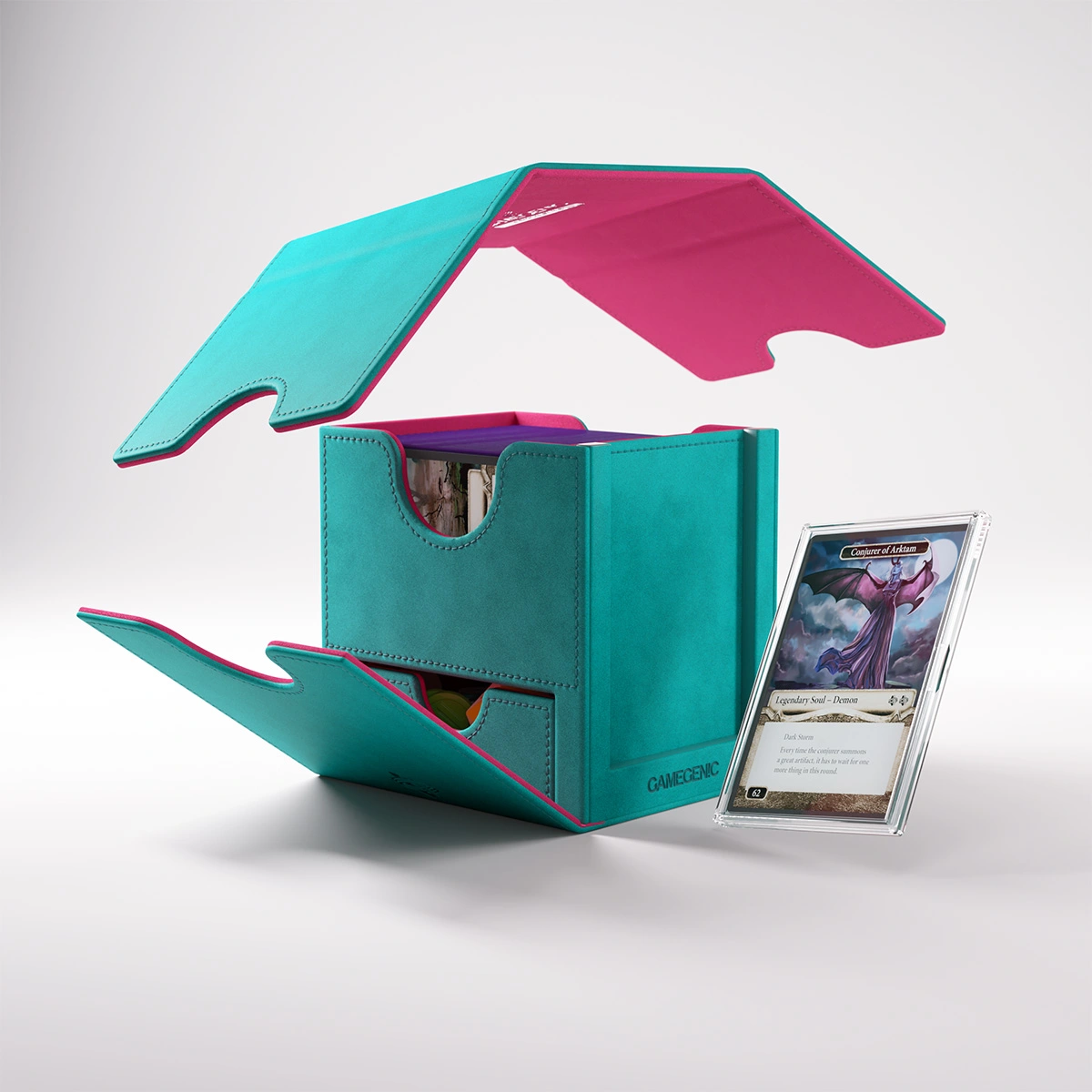 Gamegenic - Sidekick 100+ PRO XL - Teal/Pink