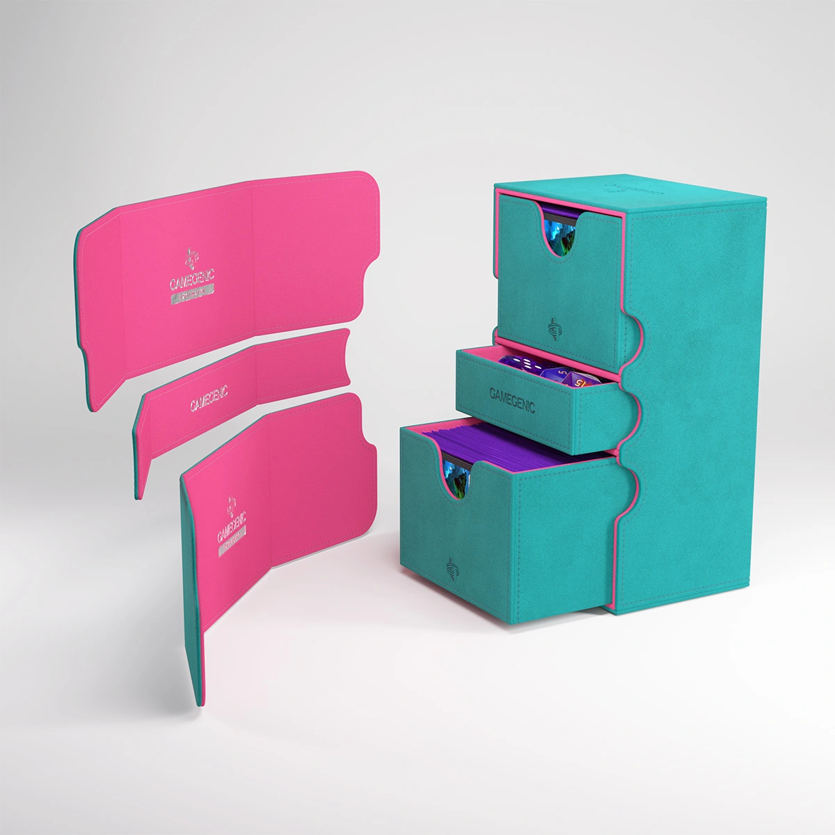 Gamegenic - Stronghold 200+ XL - Teal/Pink