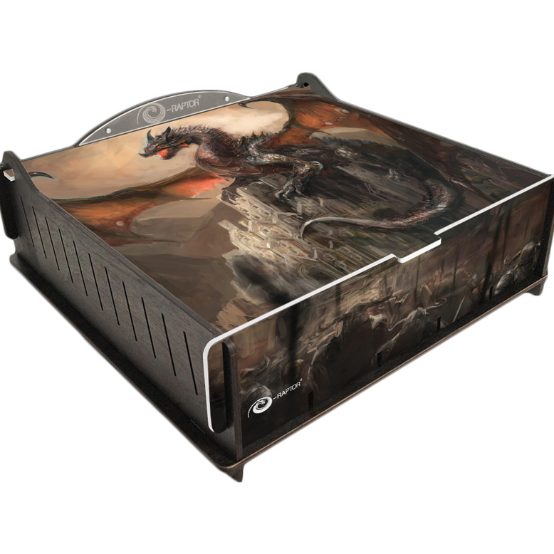 Dřevěný pořadač na karty Dragon Gardian Deluxe