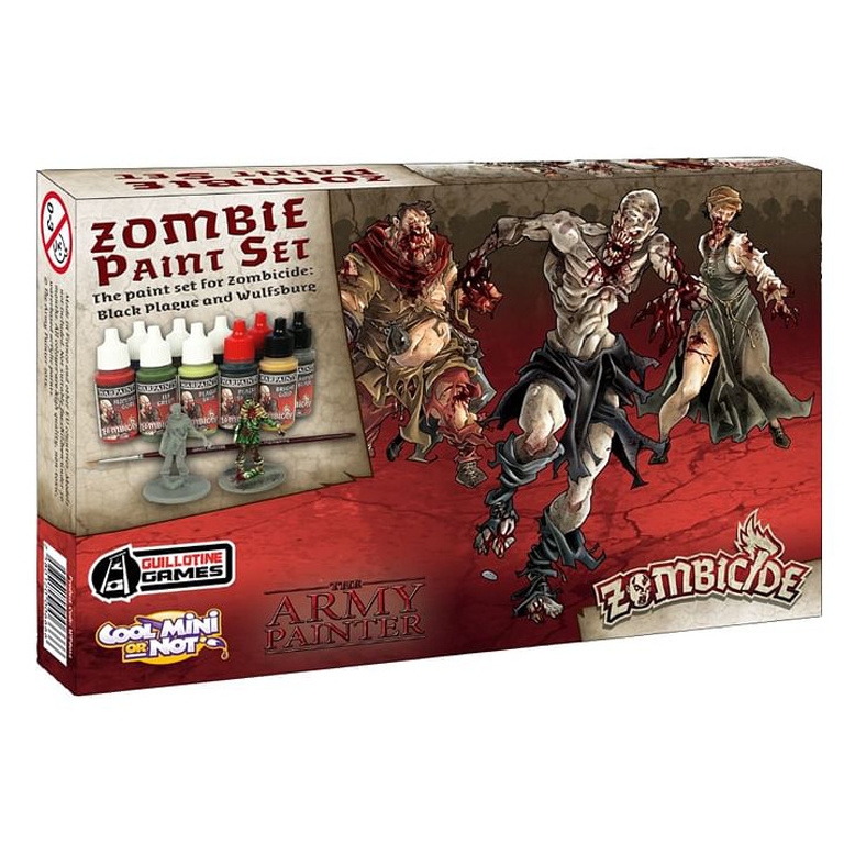 Zombicide: Army Painter Black Plague Paint Set