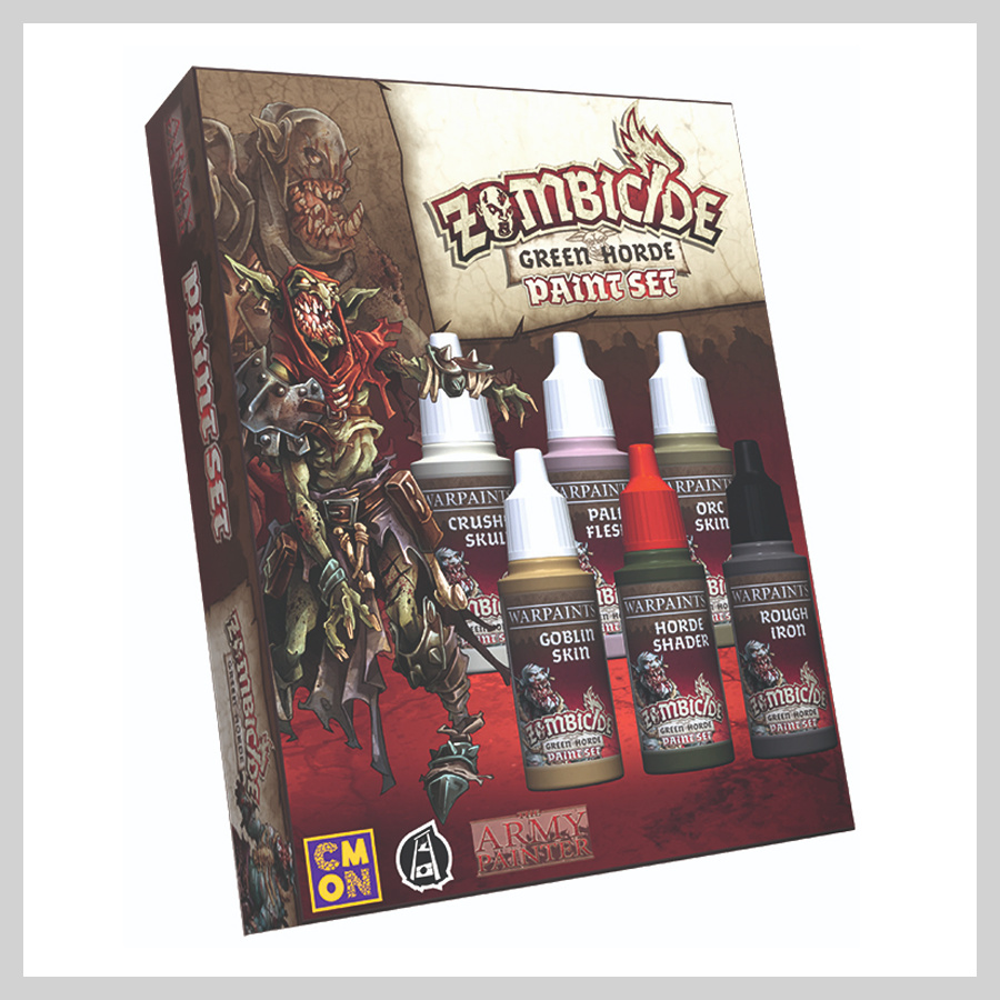 Zombicide: Army Painter Green Horde Paint Set
