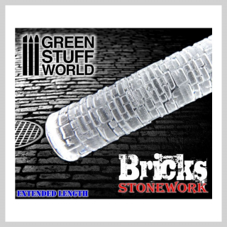 Green Stuff - Texturovací váleček - Bricks