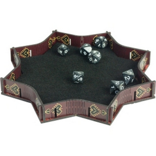 Dice Tray Red Explosion